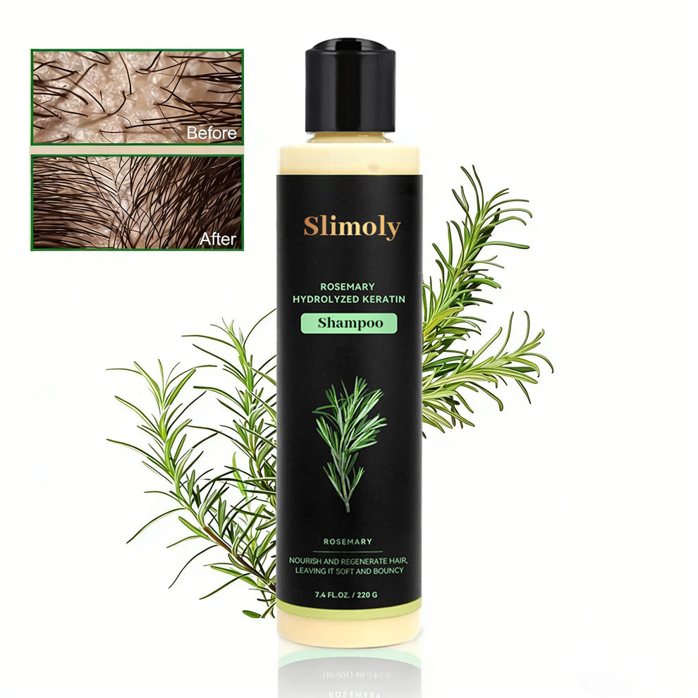 Slimoly® Rosemary Hydrolyzed Keratin Shampoo