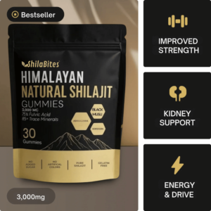 ShilaBites™ Natural Shilajit Gummies