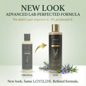 LOVILDS® Rosemary Hydrolyzed Keratin Shampoo