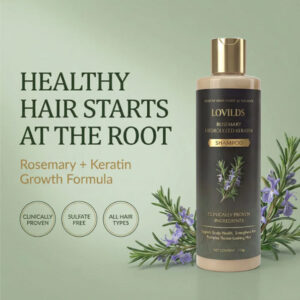 LOVILDS® Rosemary Hydrolyzed Keratin Shampoo