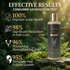 LOVILDS® Rosemary Hydrolyzed Keratin Shampoo