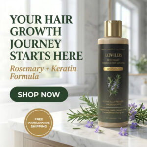 LOVILDS® Rosemary Hydrolyzed Keratin Shampoo