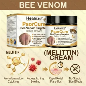 Healrize® PsorCure Targeted Bee Venom Relief Cream image Healrize® PsorCure Targeted Bee Venom Relief Cream