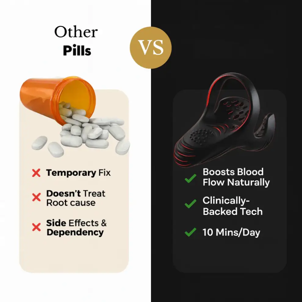 NEUMAN 5-in-1 Male Performance Enhancer - Deep Tissue & Nerve Reflex Stimulator