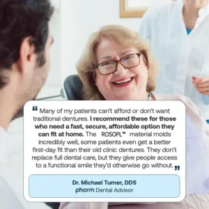ROSOPL™ Custom-Fit Dentures