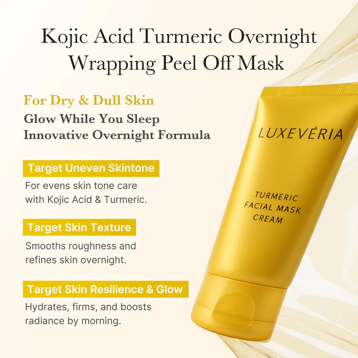 Luxevéria Turmeric Facial Mask Cream image Luxevéria Turmeric Facial Mask Cream