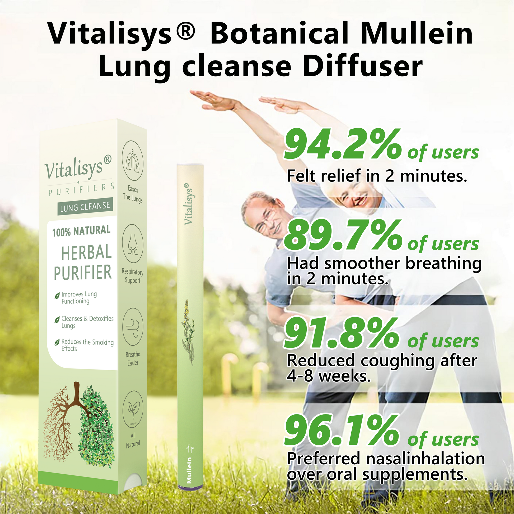 Vitalisys Botanical Mullein Lung Cleanse Diffuser - Image 5