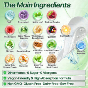 VitaRace® Superfood Nano Microneedle Metabolism Patch