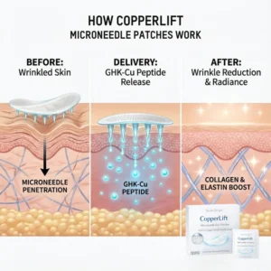 CopperLift Microneedle Eye Patches
