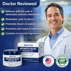 NEWYUO™ Turmeric + Emu Oil Arthritis Relief Massage Gel