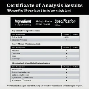 Shilajit Resin Formula By Glamara