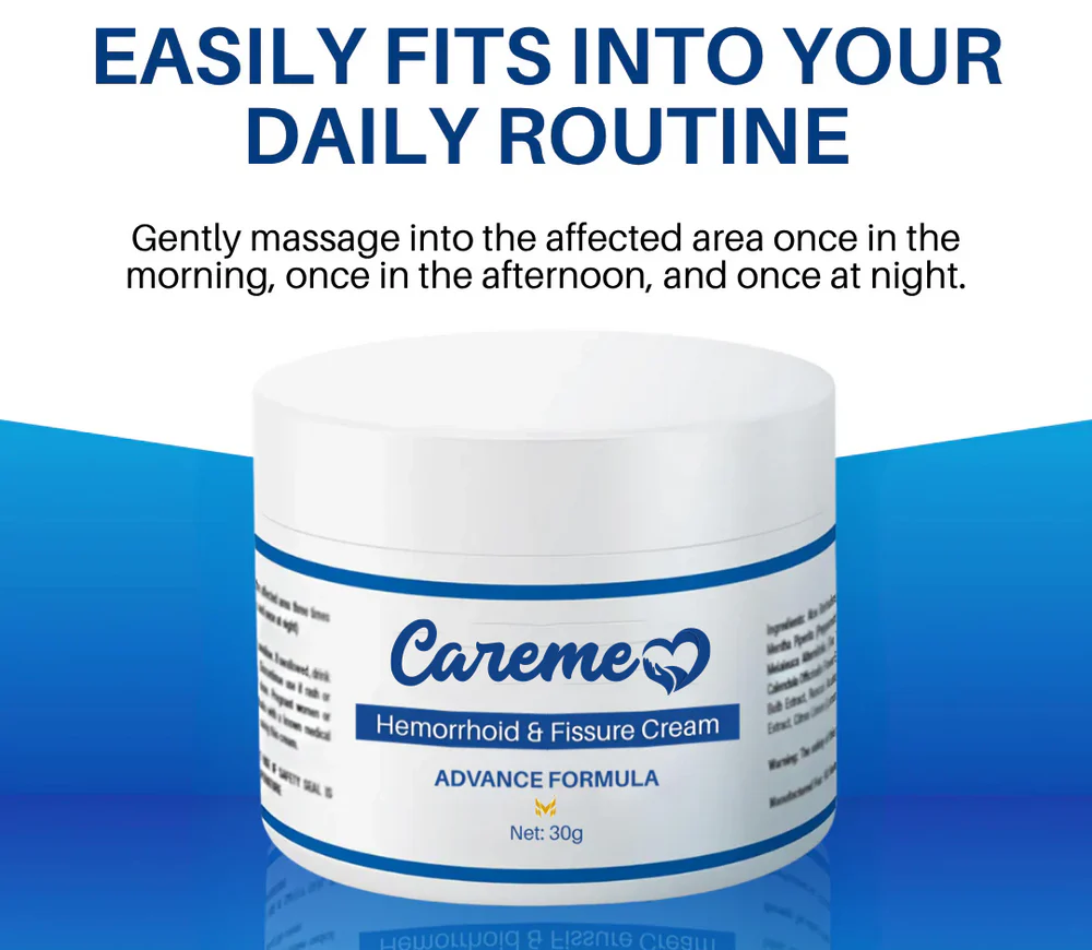 Careme Hemorrhoid & Fissure Cream for Piles image Careme Hemorrhoid & Fissure Cream for Piles
