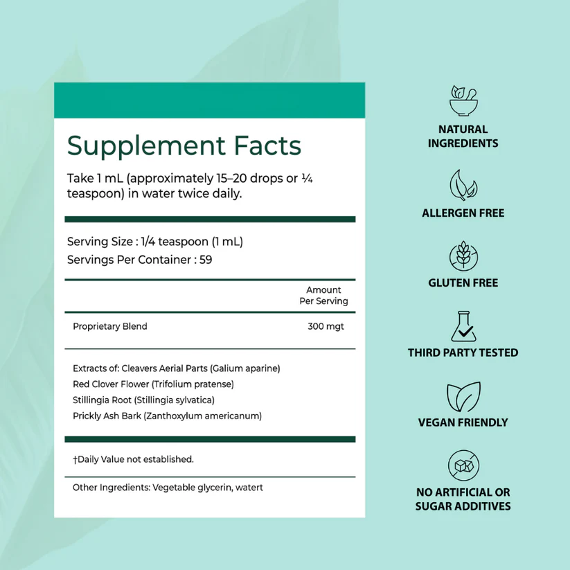 Novora - Lymphatic Wellness Drops image Novora - Lymphatic Wellness Drops