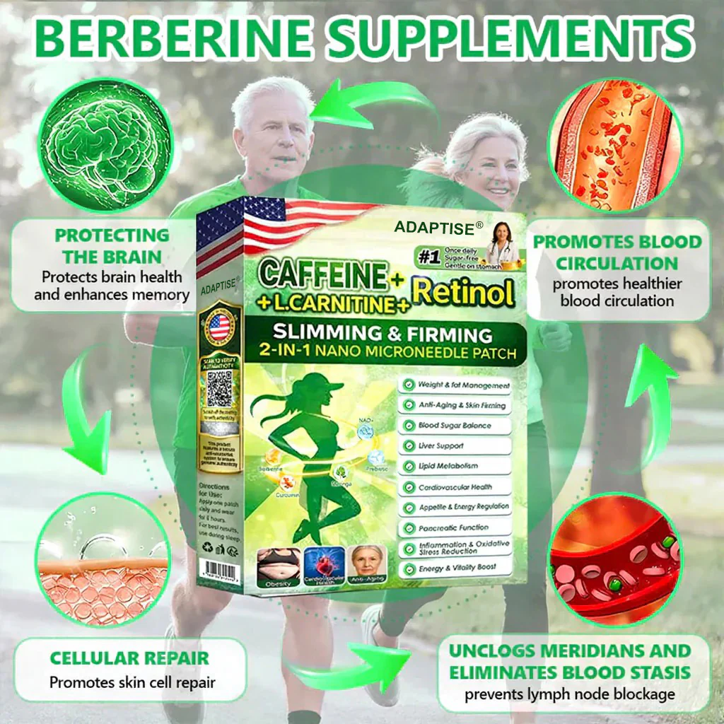 ADAPTISE L-Carnitine × Retinol Nano Microneedle Patch