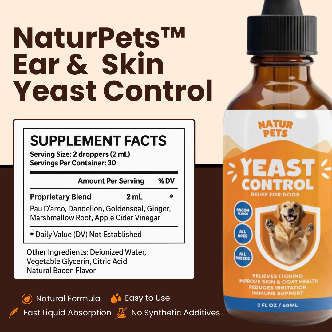 NaturPets™ Ear & Skin Yeast Control