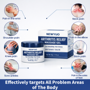 NEWYUO™ Turmeric + Emu Oil Arthritis Relief Massage Gel