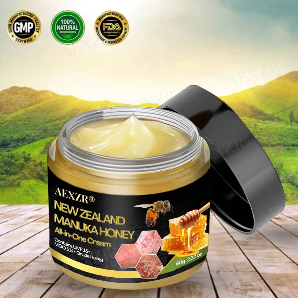 AEXZR® New Zealand Manuka Honey All-in-One Cream image AEXZR® New Zealand Manuka Honey All-in-One Cream