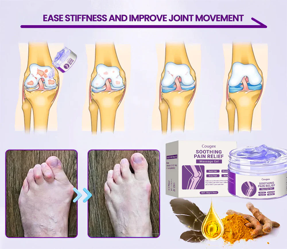 Cougex™ Arthritis Massage Gel with Turmeric & Emu Oil image Cougex™ Arthritis Massage Gel with Turmeric & Emu Oil