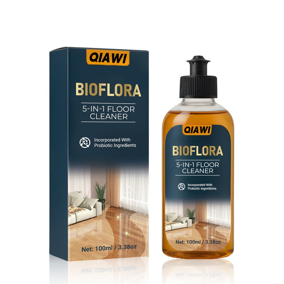 QIAWI 5-in-1 Floor Cleaner - Fast-Drying, Antibacterial, and Eco-Friendly Solution