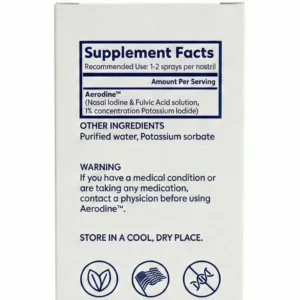NeuroMist Aerodine Iodine Nasal Spray