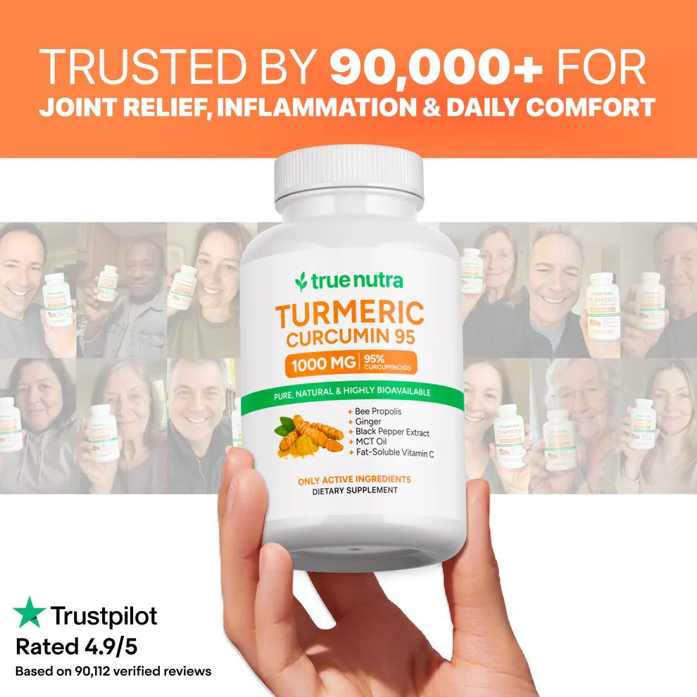 True Nutra Turmeric Curcumin 95