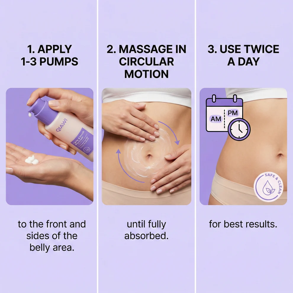 QIAWI® Tighten & Smooth Belly Cream