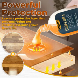QIAWI 5-in-1 Floor Cleaner - Fast-Drying, Antibacterial, and Eco-Friendly Solution
