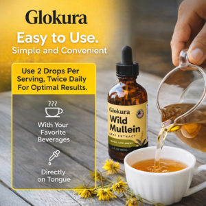 Glokura Maximum Potency Wild Mullein Drops