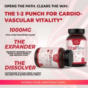 Vital Flow – Naturally Supports Healthy Circulation To Help Restore Flow Inside and Out