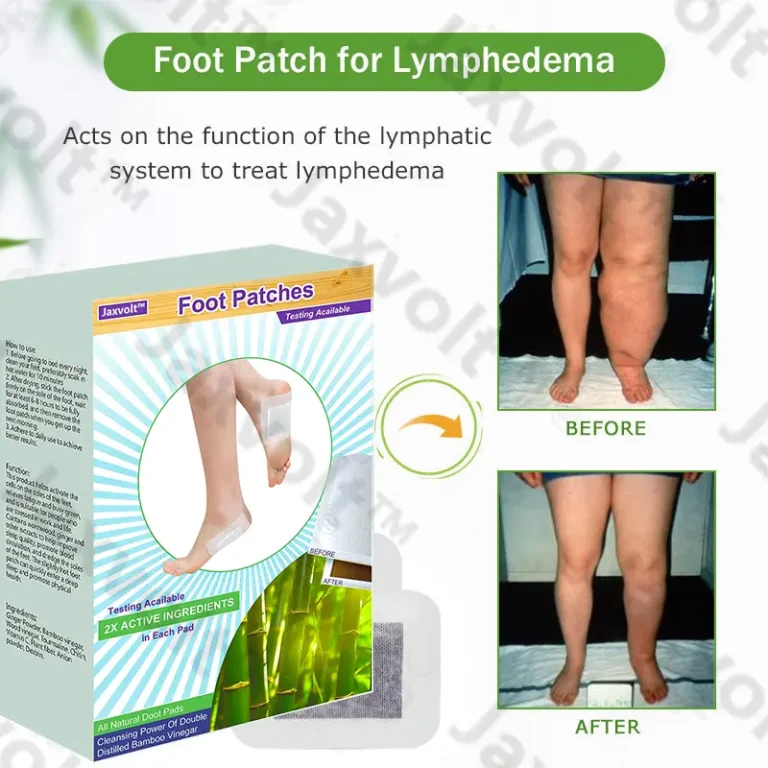 Jaxvolt® Natural Herbal Tourmaline Far Infrared Magnetic Therapy Foot Patches