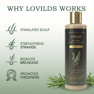 LOVILDS® Rosemary Hydrolyzed Keratin Shampoo