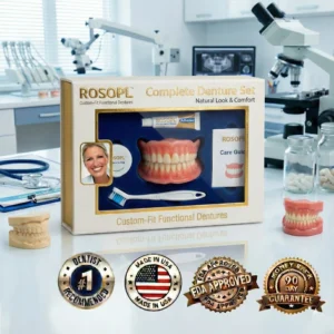 ROSOPL DENTURES-Boil-and-Bite Functional Denture Set