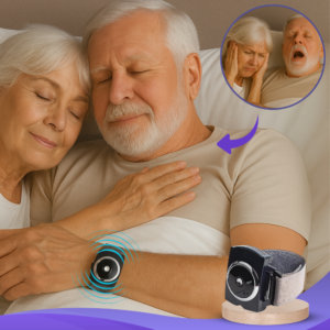 SnoreGuard™ Bracelet | Stop snoring by 93% in just one night and sleep peacefully