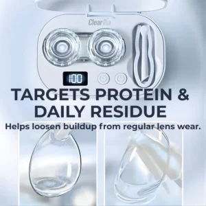 Clearvia Ultrasonic Contact Lens Cleaner image Clearvia Ultrasonic Contact Lens Cleaner