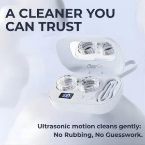 Clearvia Ultrasonic Contact Lens Cleaner image Clearvia Ultrasonic Contact Lens Cleaner