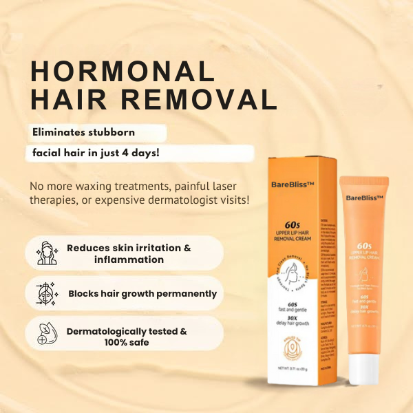 BareBliss™Upper Lip Hair removal Cream