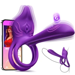 BBOJI nchanted Girl Luxe Smart Vibrating Ring – App-Controlled Pleasure for Couples