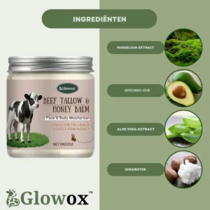 Glowox™ Beef Tallow & Honey Balm