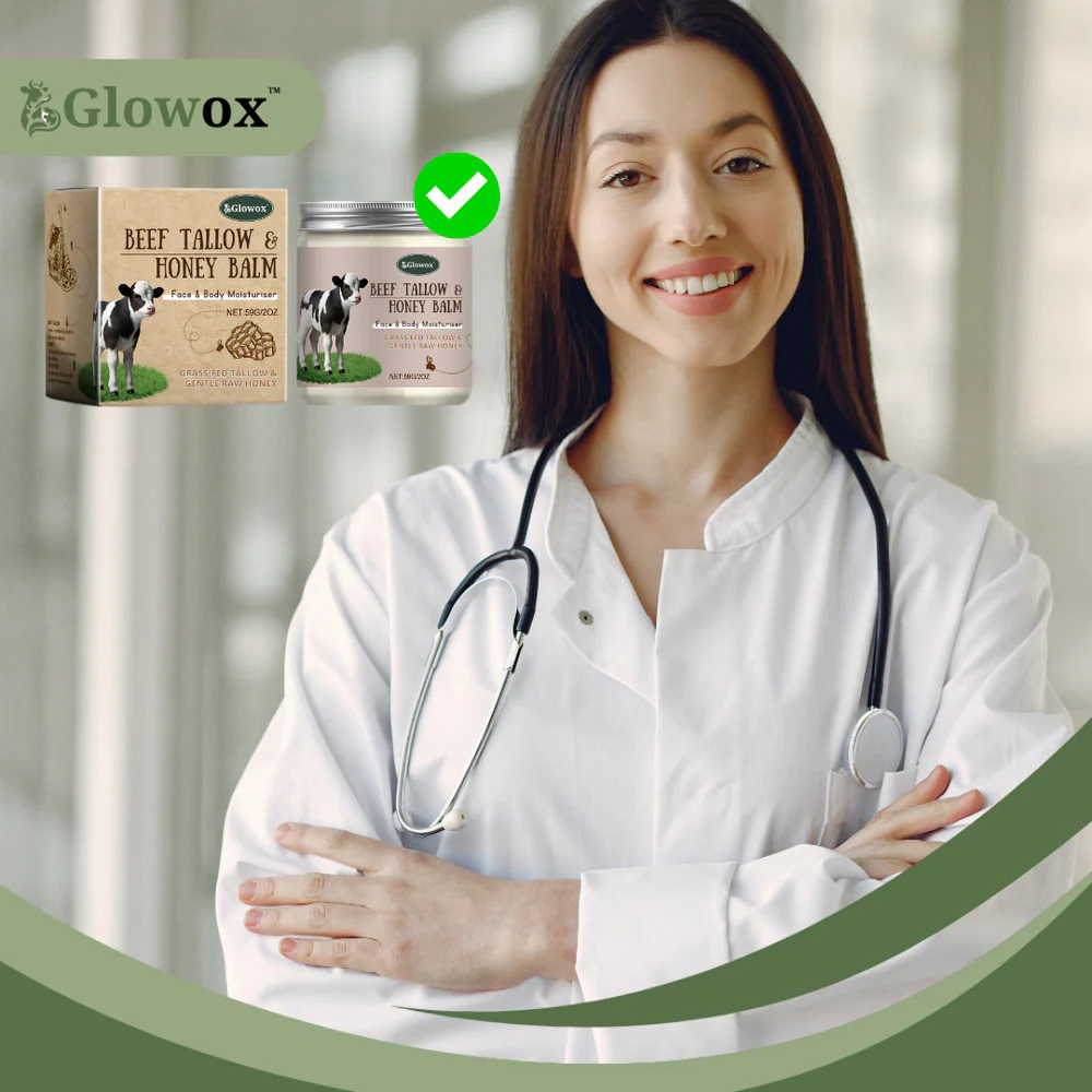 Glowox™ Beef Tallow & Honey Balm