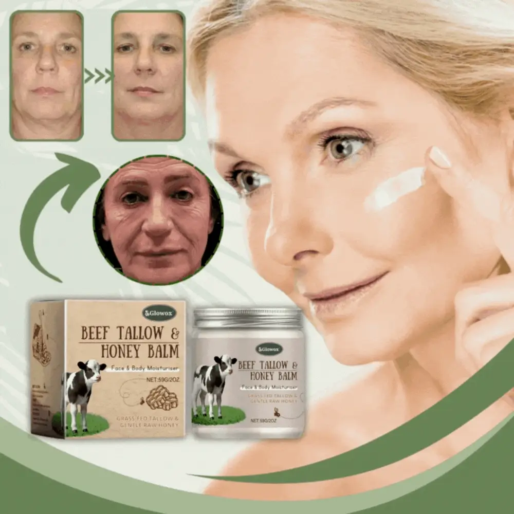 Glowox™ Beef Tallow & Honey Balm