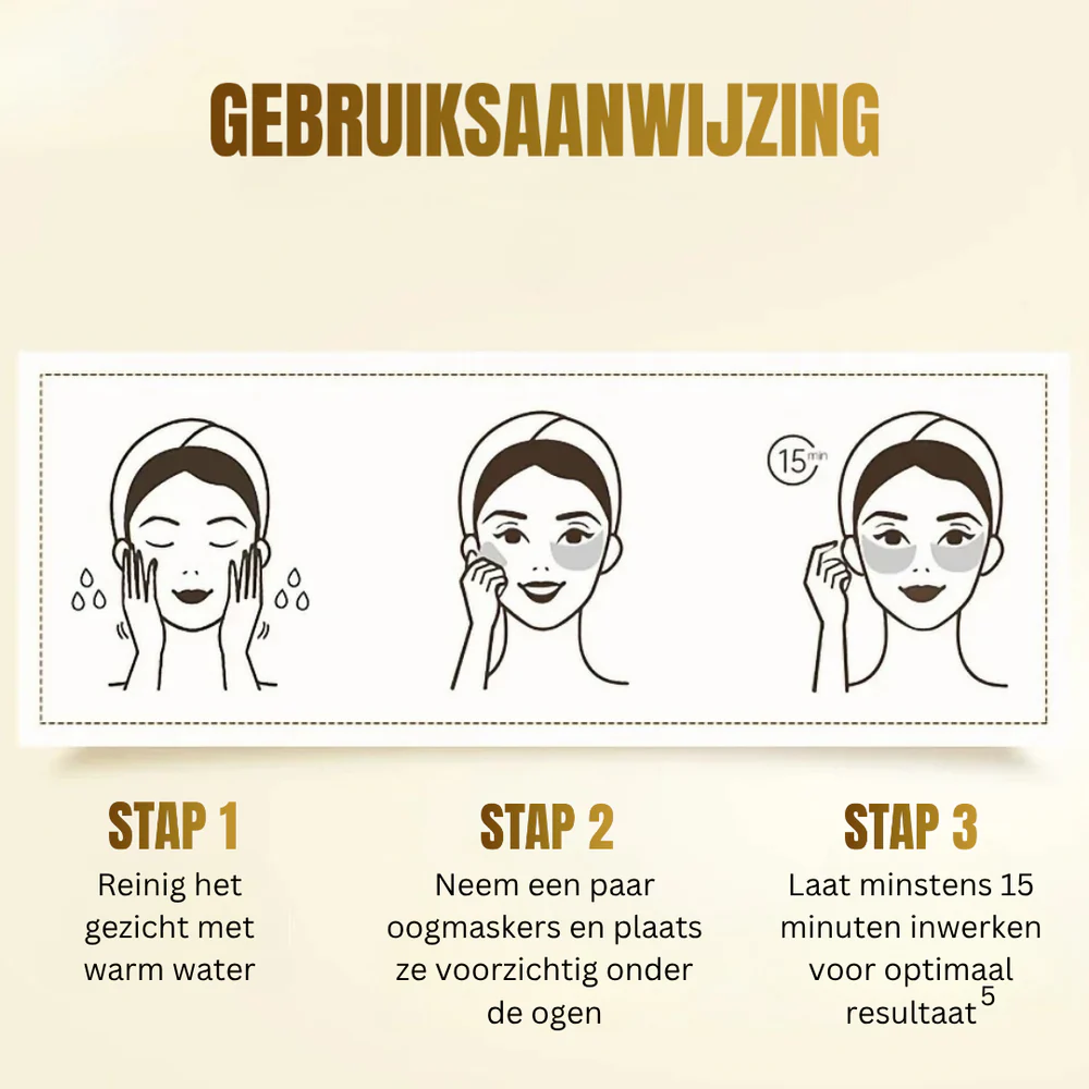 HydraLume™ Golden Eye Mask