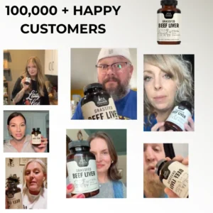 Lonvera Grass-Fed Beef Liver Capsules