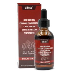 Elixir Berberine with Ceylon Cinnamon Drops