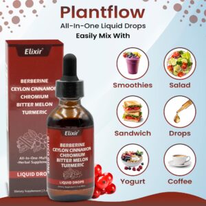 Elixir Berberine with Ceylon Cinnamon Drops