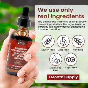 Elixir Berberine with Ceylon Cinnamon Drops