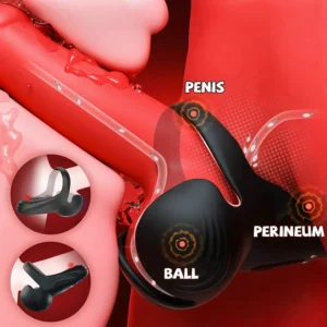 YUNPSO™ Vibrating Electric Male Masturbation Lock Ring (Charging)
