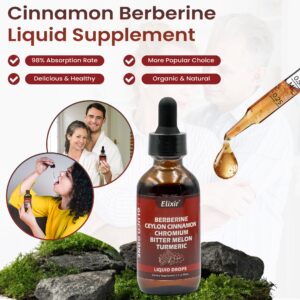 Elixir Berberine with Ceylon Cinnamon Drops