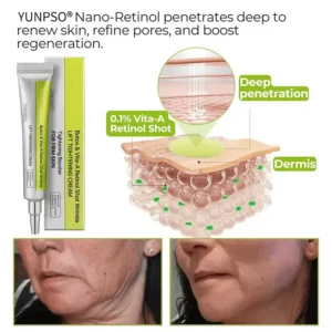Yunpso® Advanced Peptide Botox-Style + Vita-A Retinol Lifting Renewal Cream