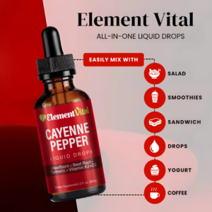 Element Vital’s Cayenne Pepper Drops
