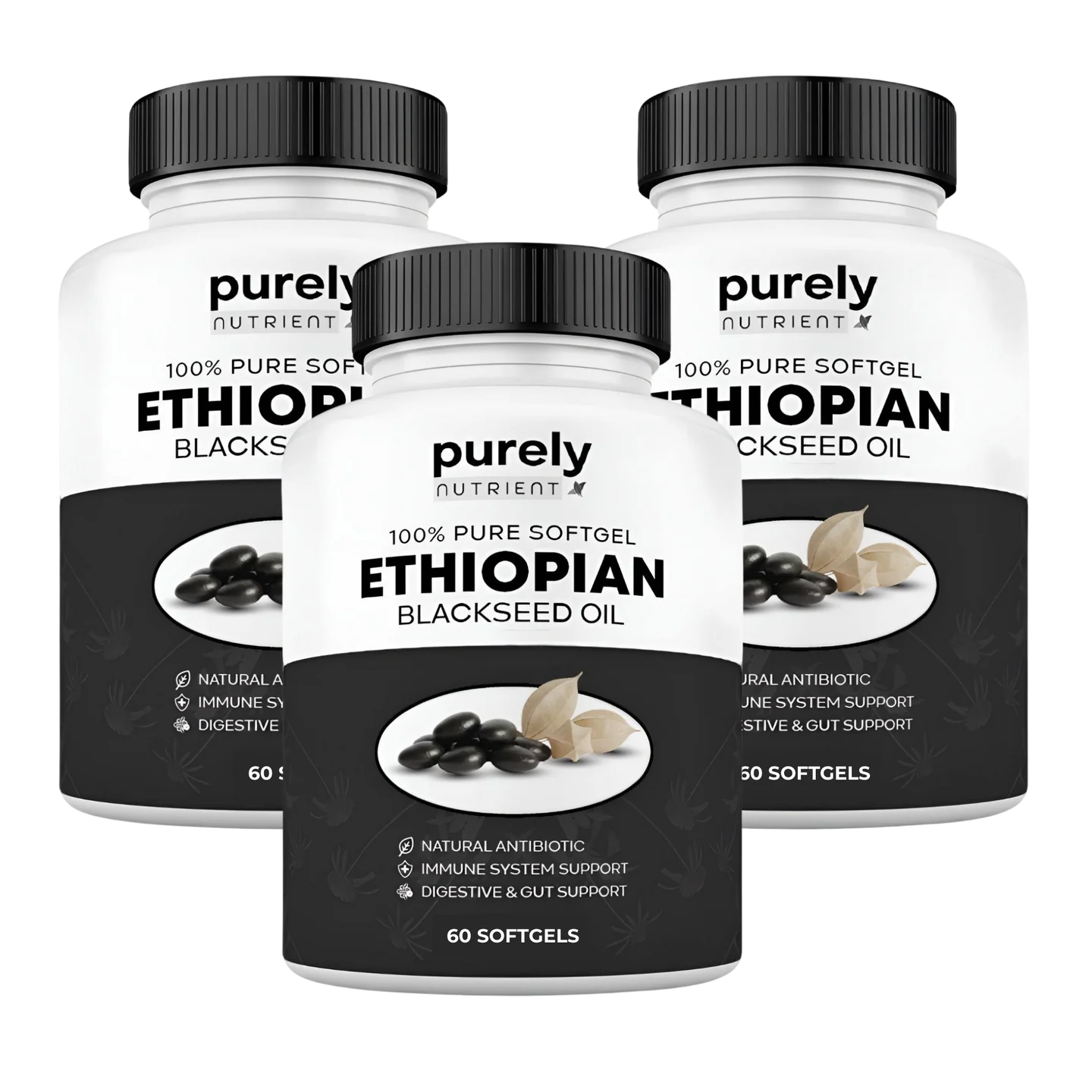 Purely Nutrient Ethiopian Black Seed Oil